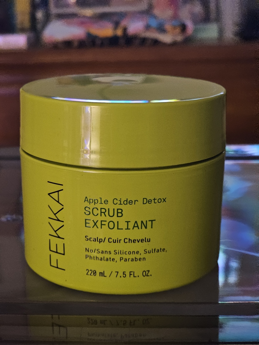 FEKKAI Apple Cider Detox Scalp Scrub Exfoliant — Green